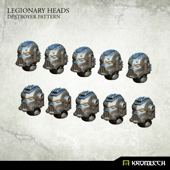 New Legionary Heads from Kromlech