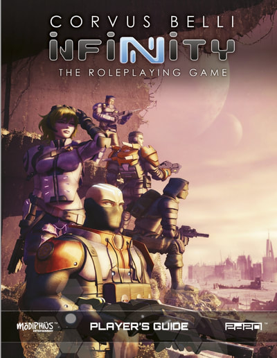 Corvus Belli’s Infinity RPG launches in PDF!