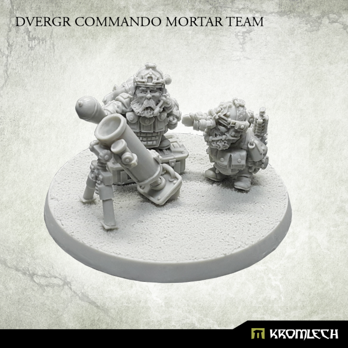 Dvergr Commando Mortar Team !