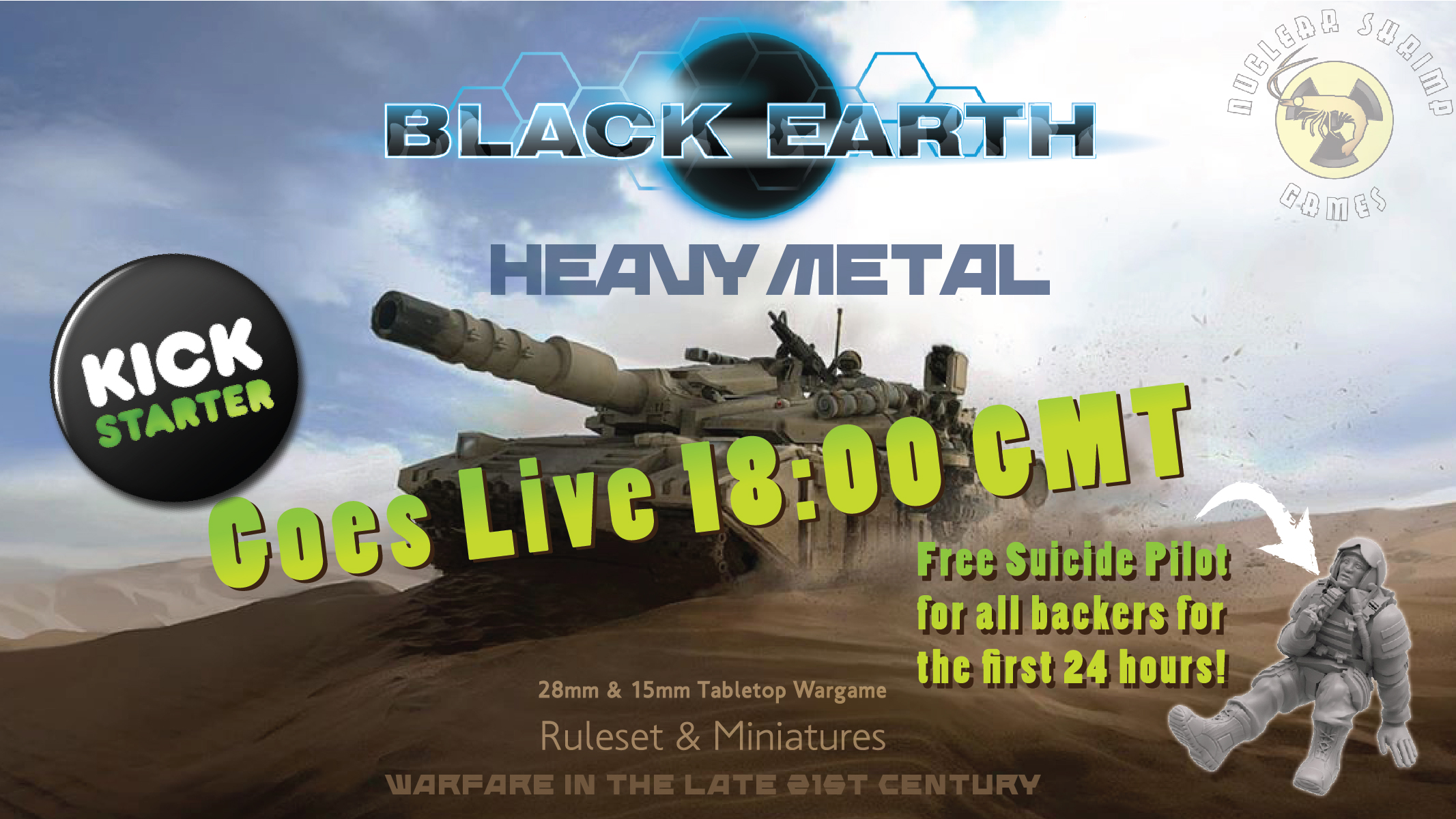 Black Earth : Heavy Metal live on Kickstarter