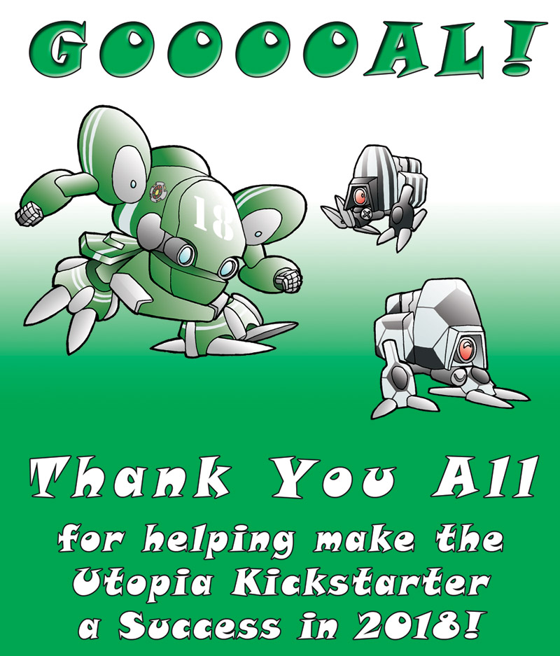 Heavy Gear Blitz Utopia Kickstarter Successfully Funded!
