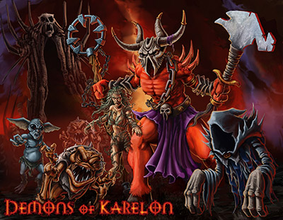 DGS Games Reveals Living Rulebook and Demons of Karelon!