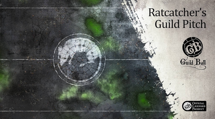 Deep-Cut Studio teams up with Steamforged Games to releases official game mats for Guild Ball