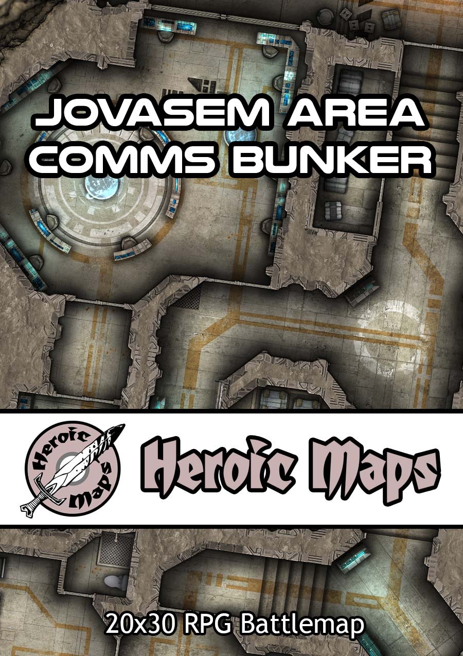 Heroic Maps – Jovasem Comms Bunker & Roikos 3 Starfield