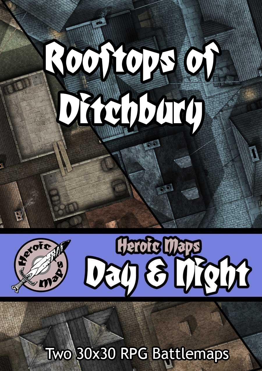 Heroic Maps – Rooftops of Ditchbury