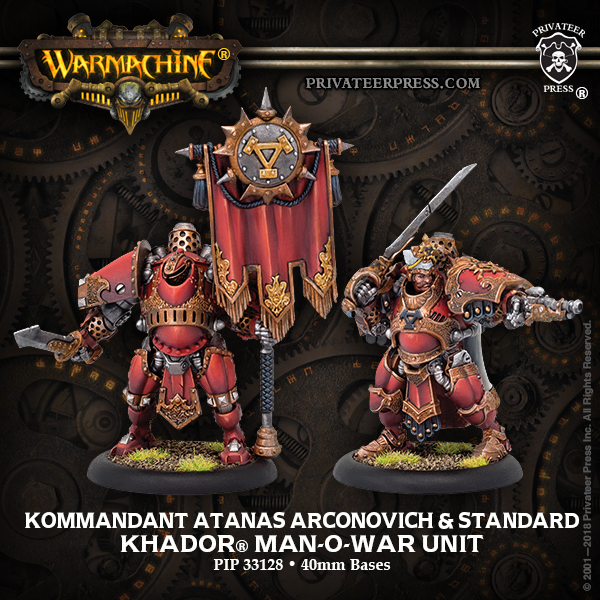 Kommandant Atanas Arconovich & Standard