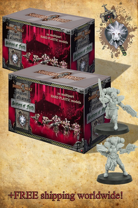 Shieldwolf Miniatures taking in last discounted pre-orders
