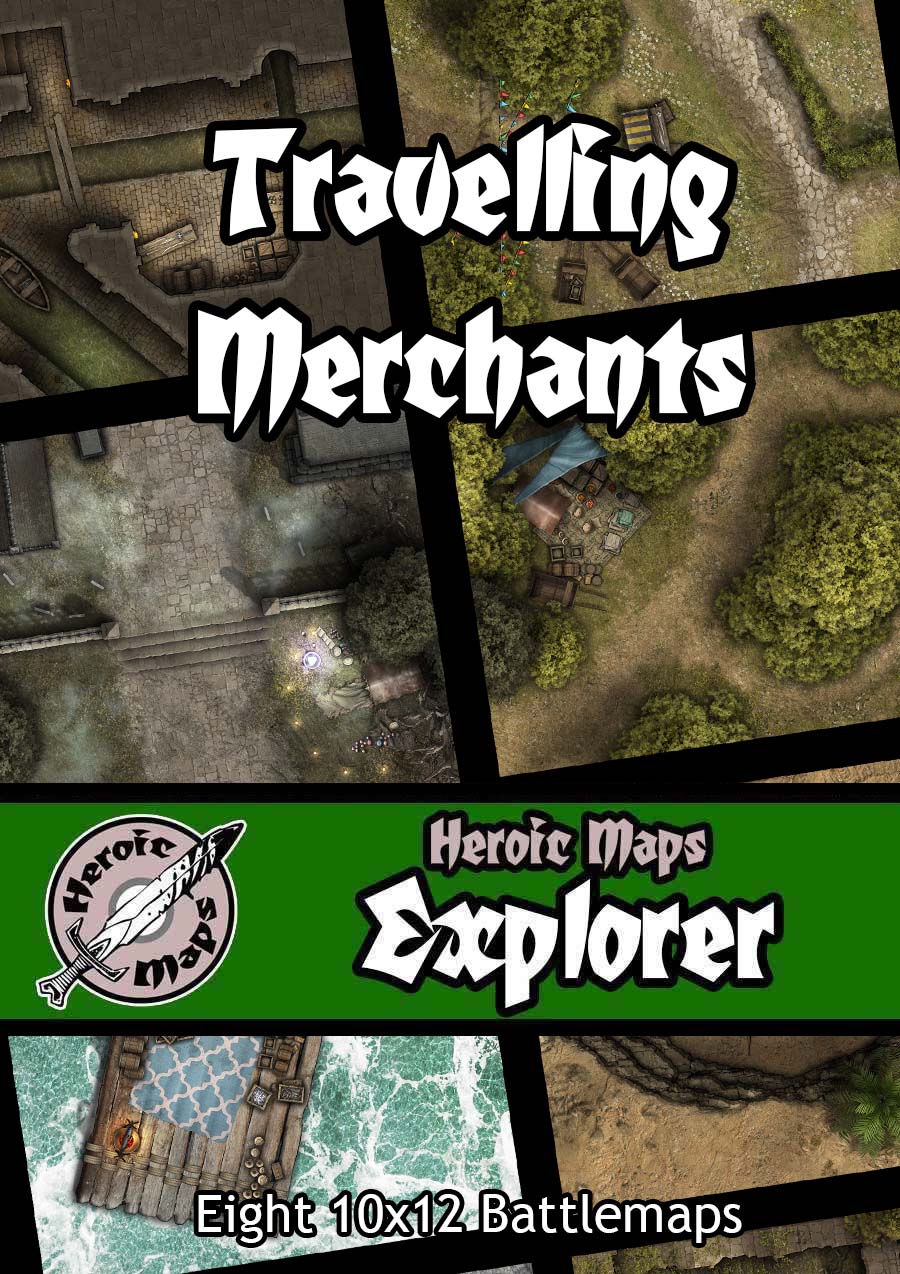 Heroic Maps – Travelling Merchants & Lost Temple of Morahga’s Eye