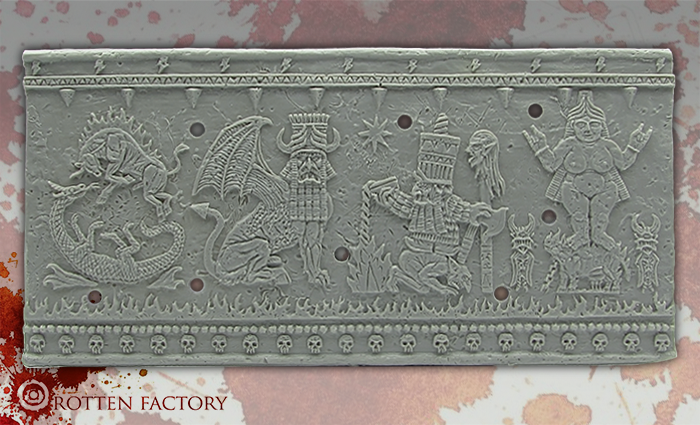 ROTTEN FACTORY: Wall Relief Plates