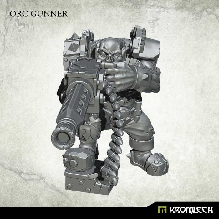 New Orc Gunner from Kromlech !