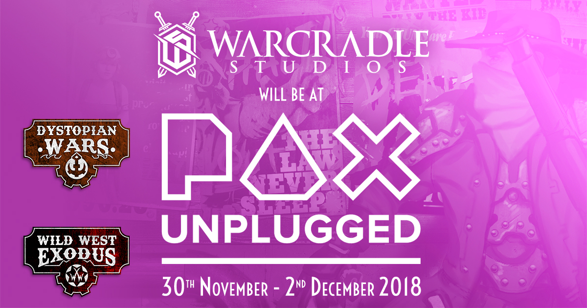 Warcradle Studios at Spiel 2018 and PAX Unplugged 2018