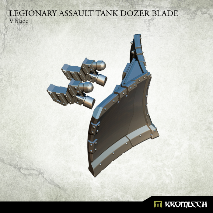 Legionary Assault Tank Dozer Blade: V blade from Kromlech