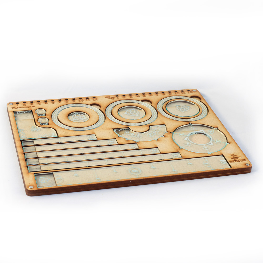 Guild Ball template tray set