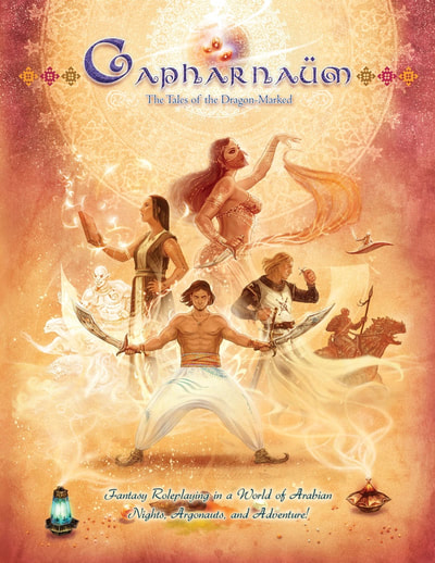 Release today of CAPHARNAUM – THE TALES OF THE DRAGON-MARKED!