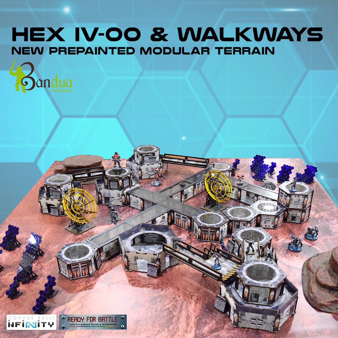 Designed For Infinity new releases of prepainted terrain