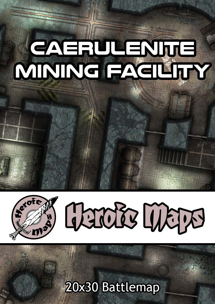 Heroic Maps – Caerulenite Mining Facility