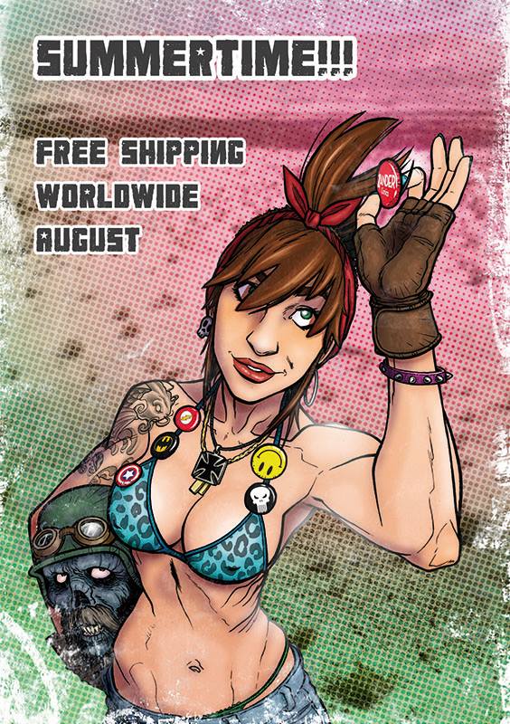 Punkapocalyptic – Free shipping for all August