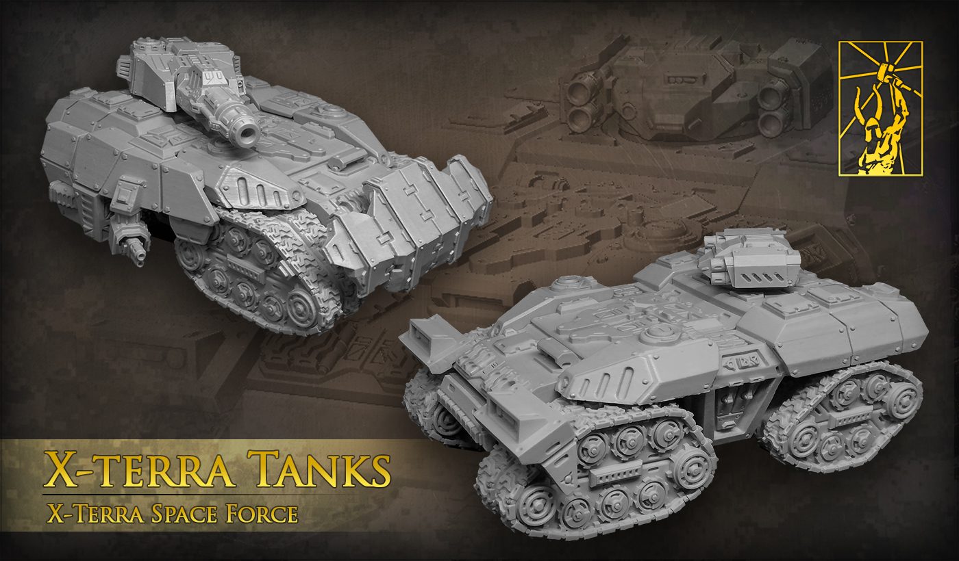 Every team needs a TANK! New models from Titan Forge!