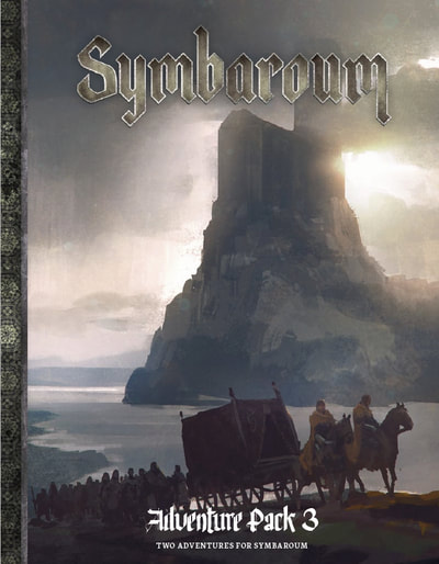A terrific triple of Symbaroum titles, Adventure Pack 3, Monster Codex & Monster Cards…