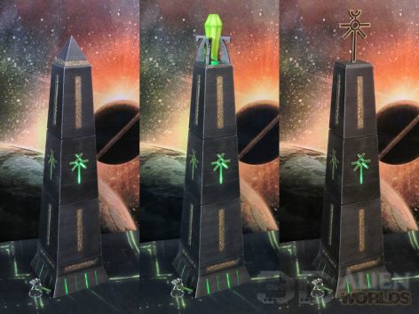 33-piece Necrontyr Obelisks Set available now