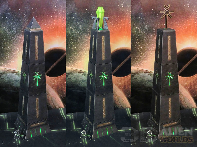 33-piece Necrontyr Obelisks Set available now
