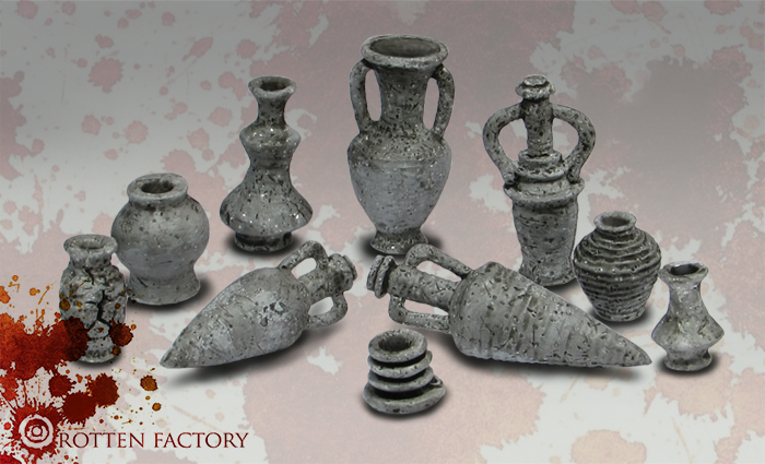 ROTTEN FACTORY: Ceramics