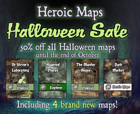 Heroic Maps – Halloween Sale