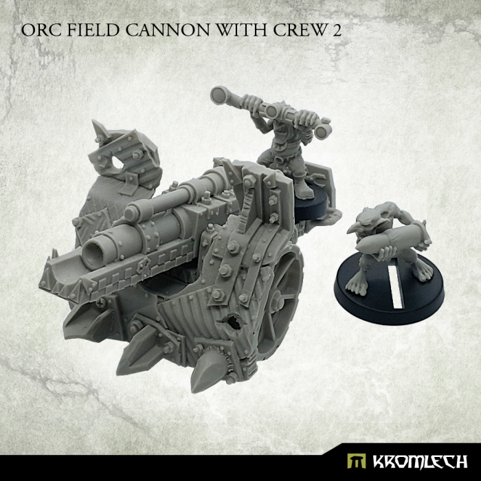 Orc Field Cannons with Crew from Kromlech !