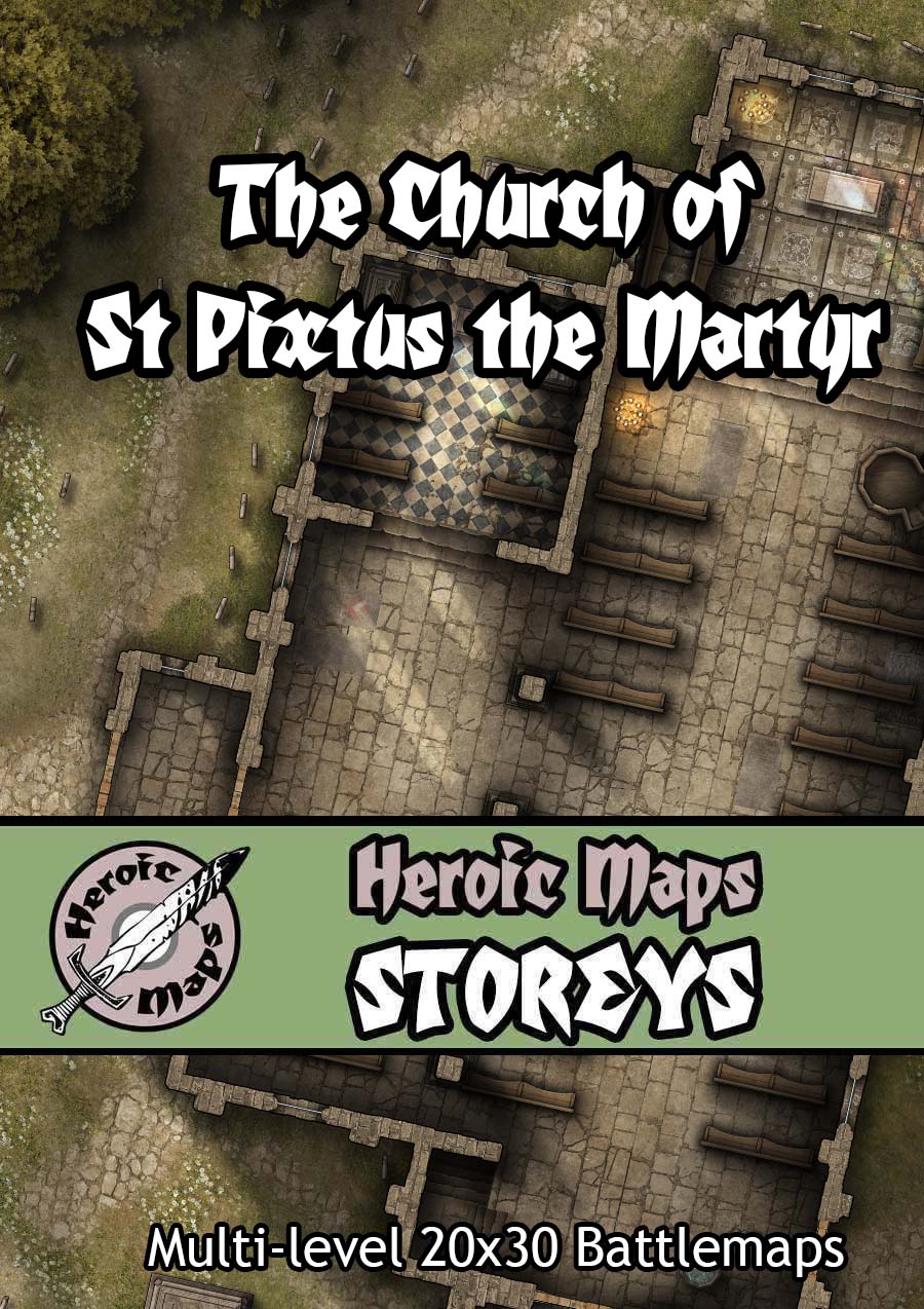 Heroic Maps – The Church of St Pixtus the Martyr