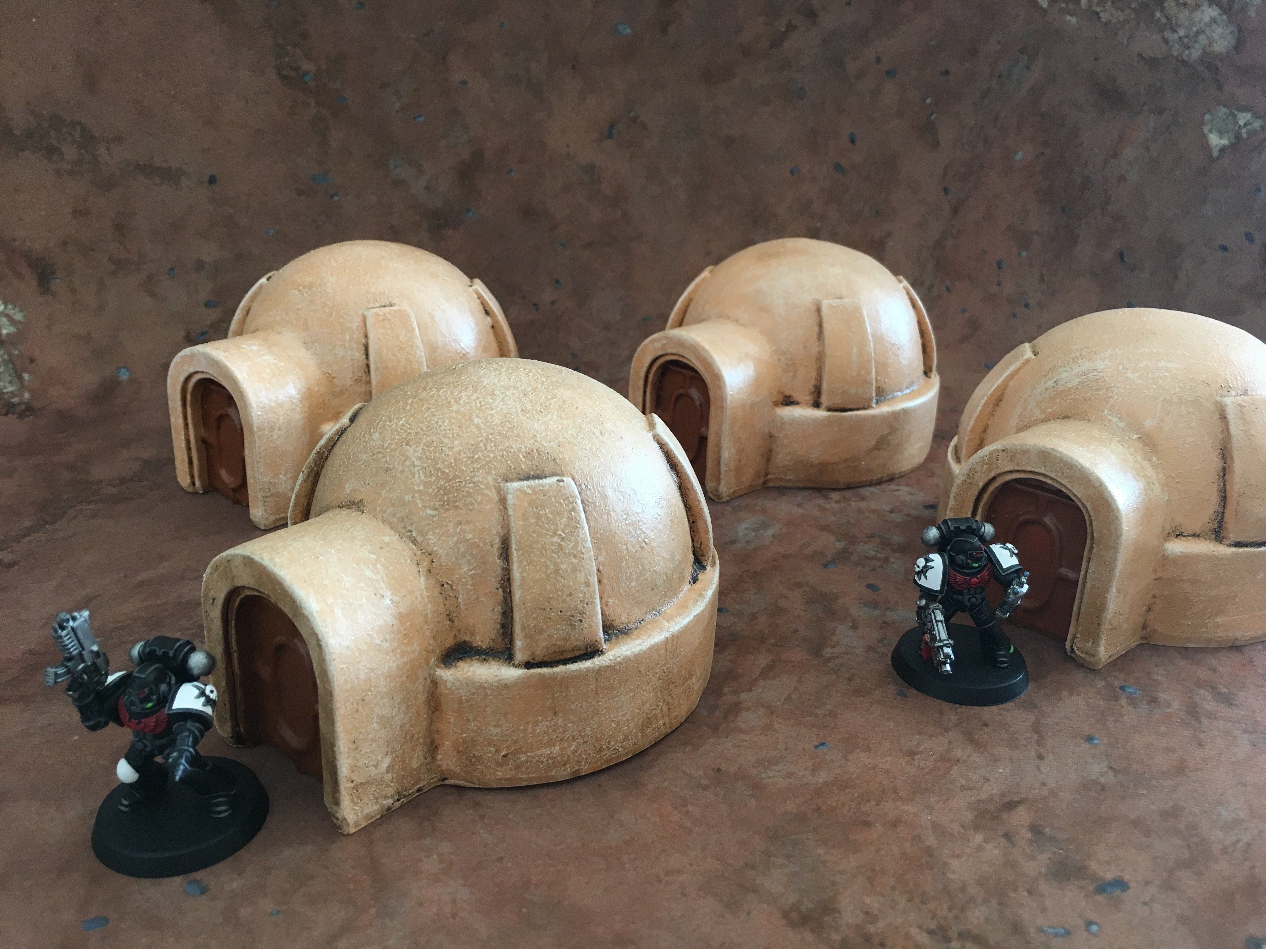 Prepainted ‘tatooine’ 16pcs set terrain IN STOCK NOW ! URBANMATZ !