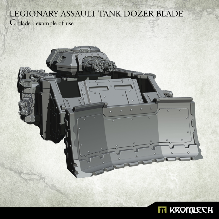 Legionary Assault Tank Dozer Blade: C blade from Kromlech !