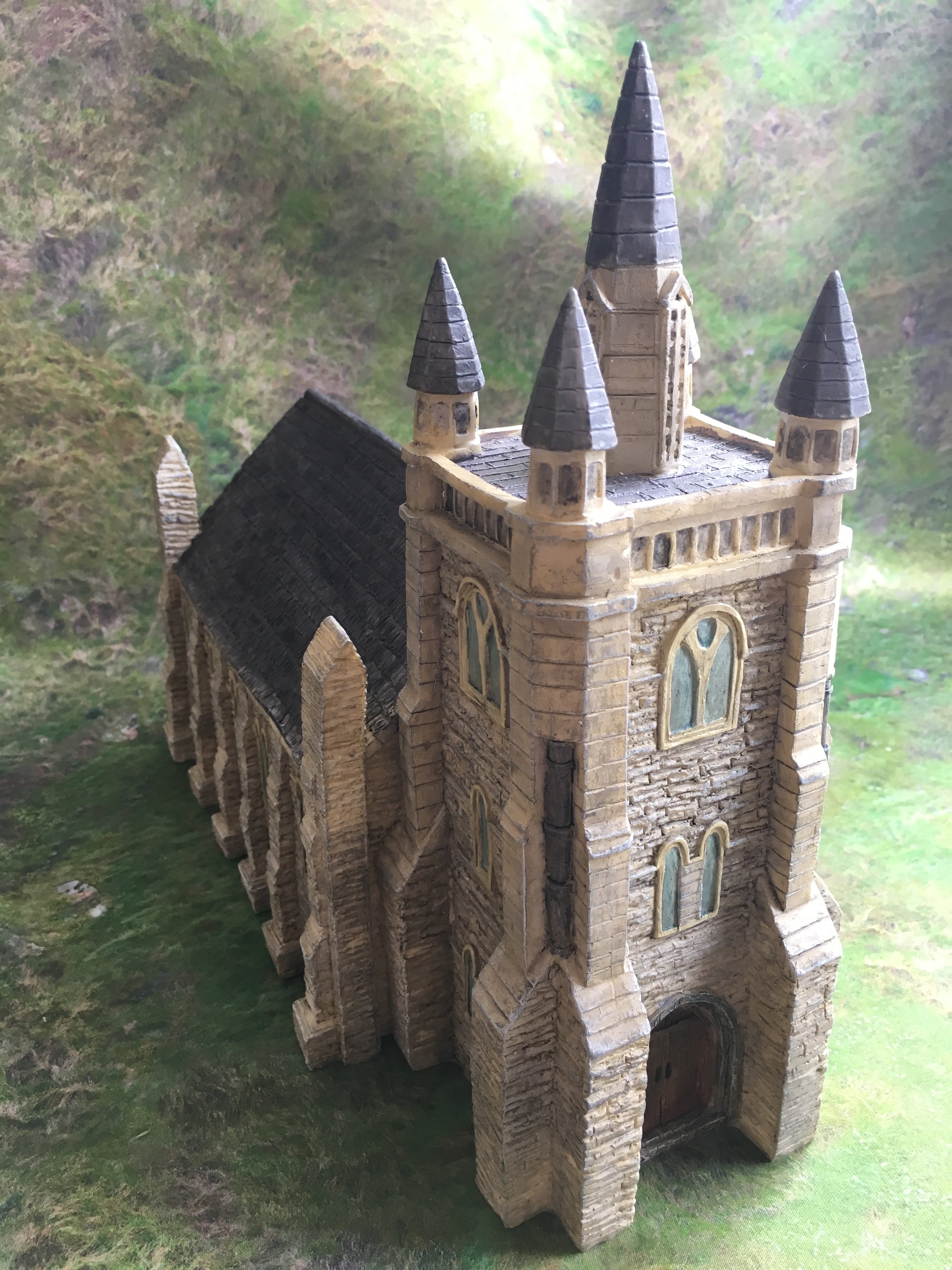 CHEAP resin prepainted FANTASY TERRAIN SETS: Chapels, Watchtowers now available