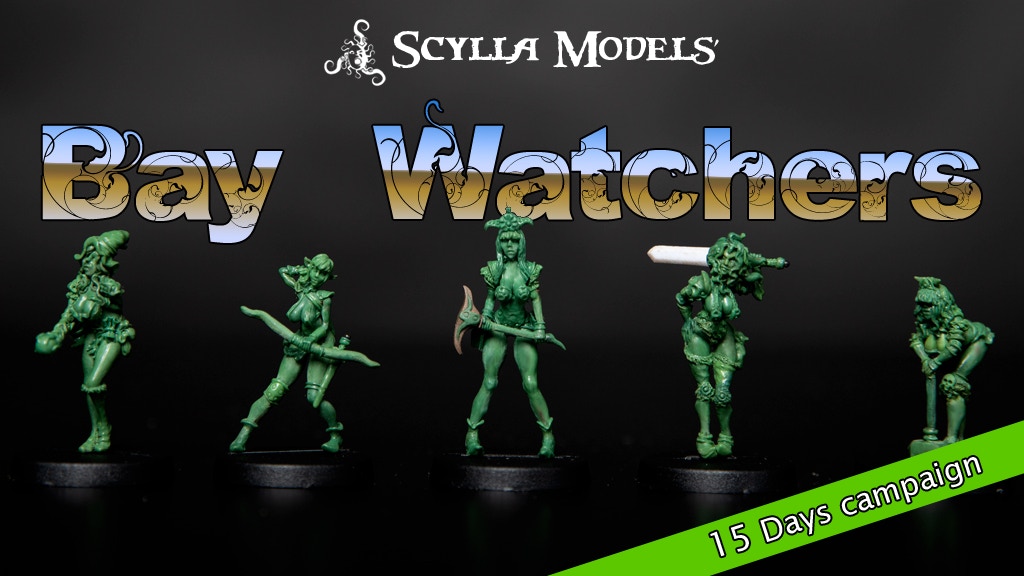 Scylla Models – Bay Watchers Kickstarter Preview