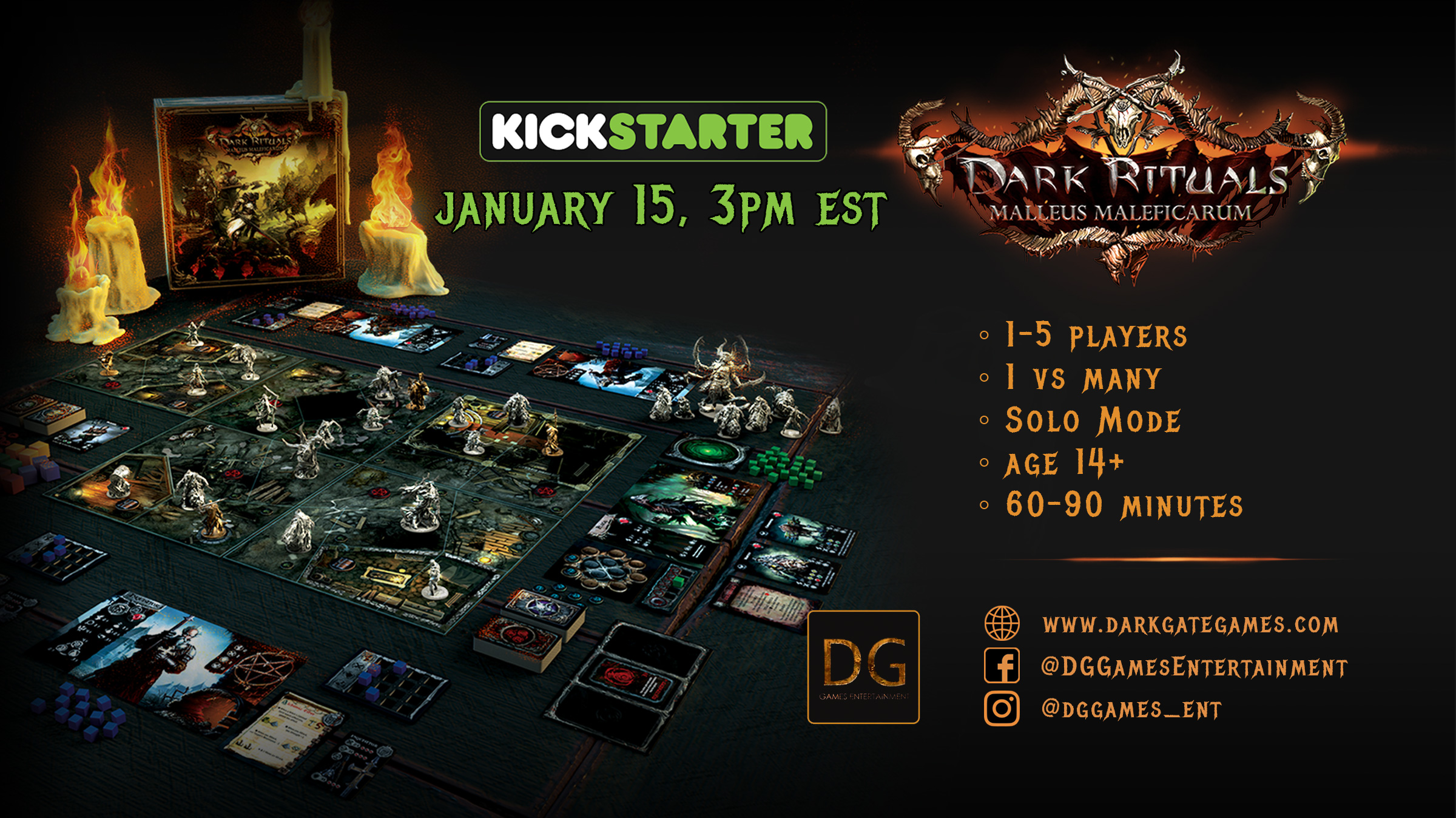 Dark Rituals launches on Kickstarter on January 15