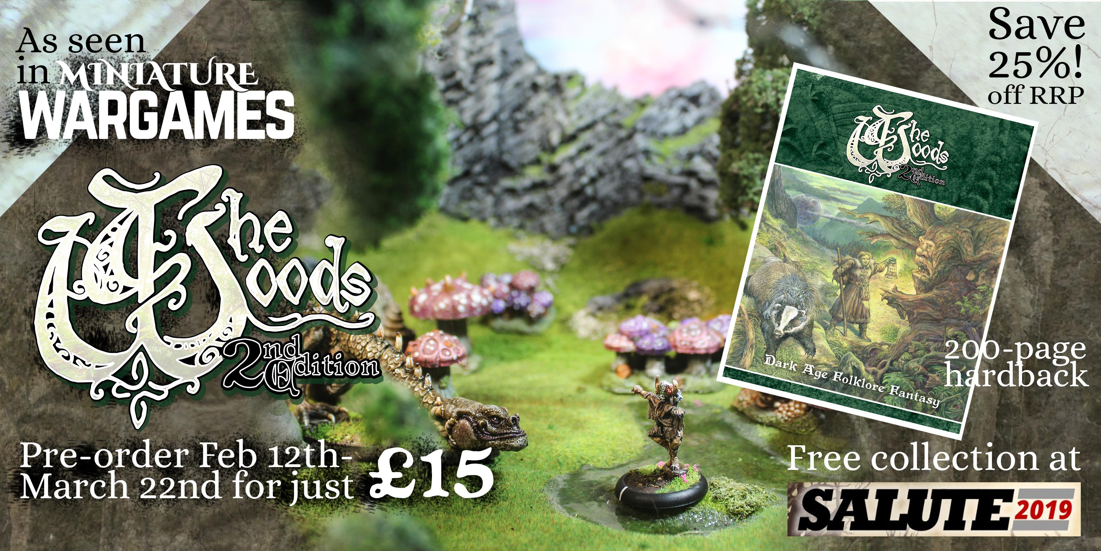 The Woods 2nd Ed pre-orders now live