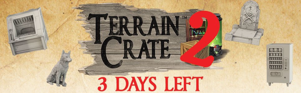 TerrainCrate 2 Kickstarter – just 3 days left!