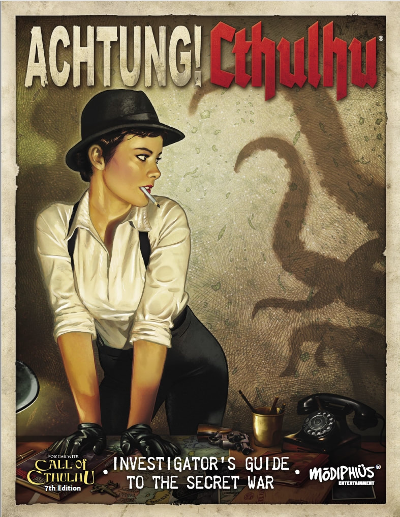 Achtung! Cthulhu for 7th Edition Call of Cthulhu parachutes in!