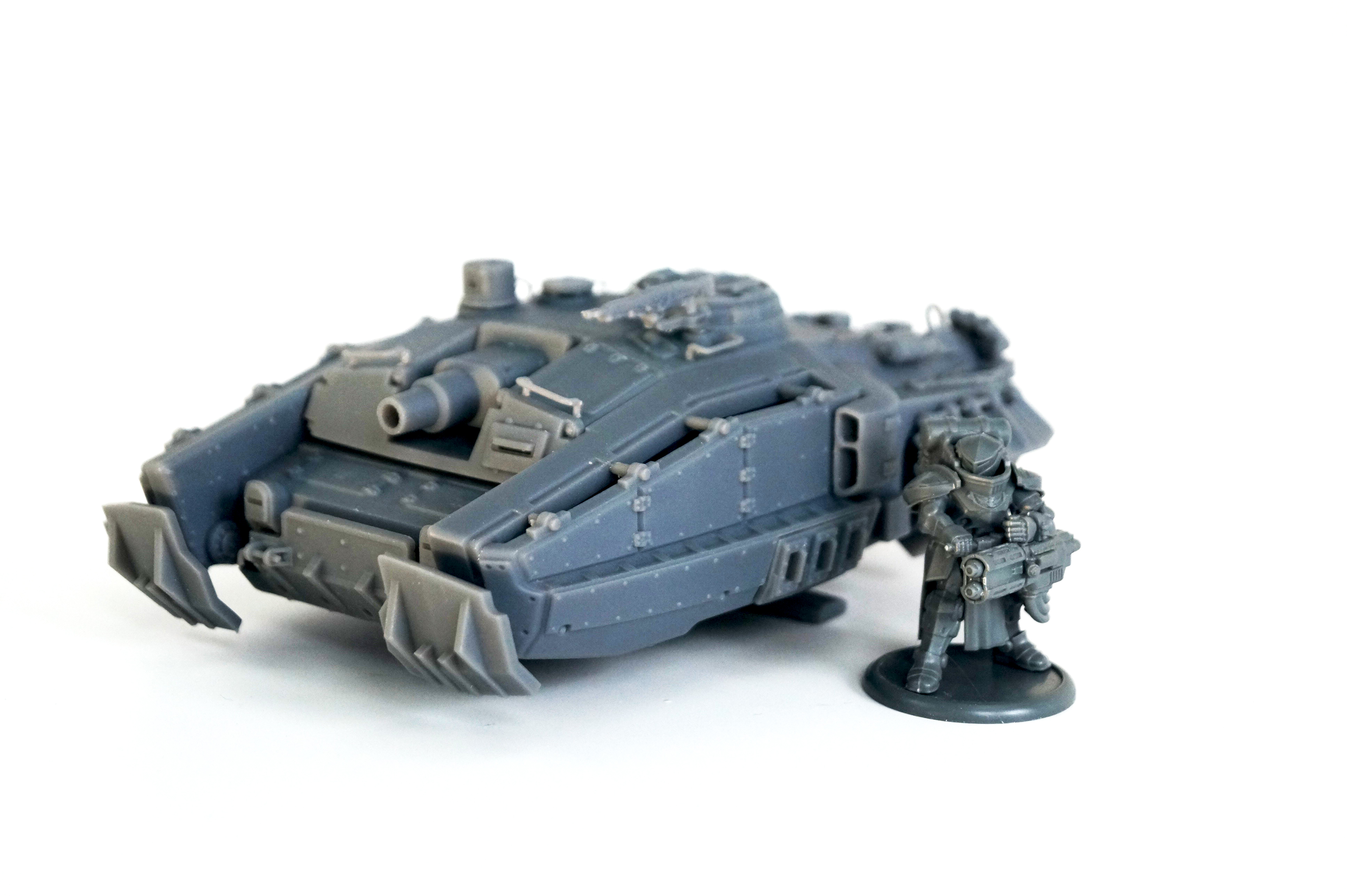 Kickstarter ending soon on DreamForge-Games Grav-StuG Tank