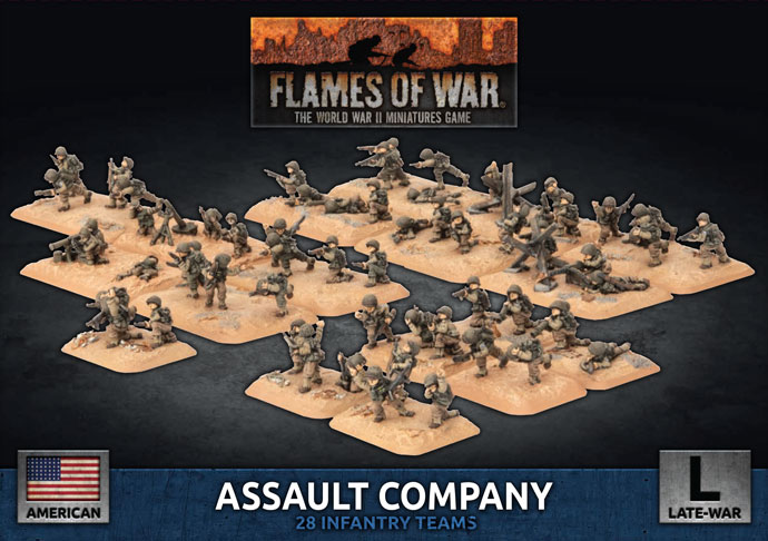 Flames Of War – D-Day American: Assault Company & Airborne Gaming Aids