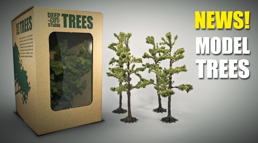 Deep-Cut Studio releases a range of model trees for miniature wargames