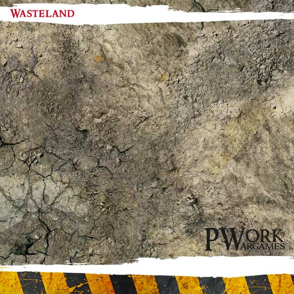 NEW RELEASE! Wasteland: Pwork Wargames fantasy game mat