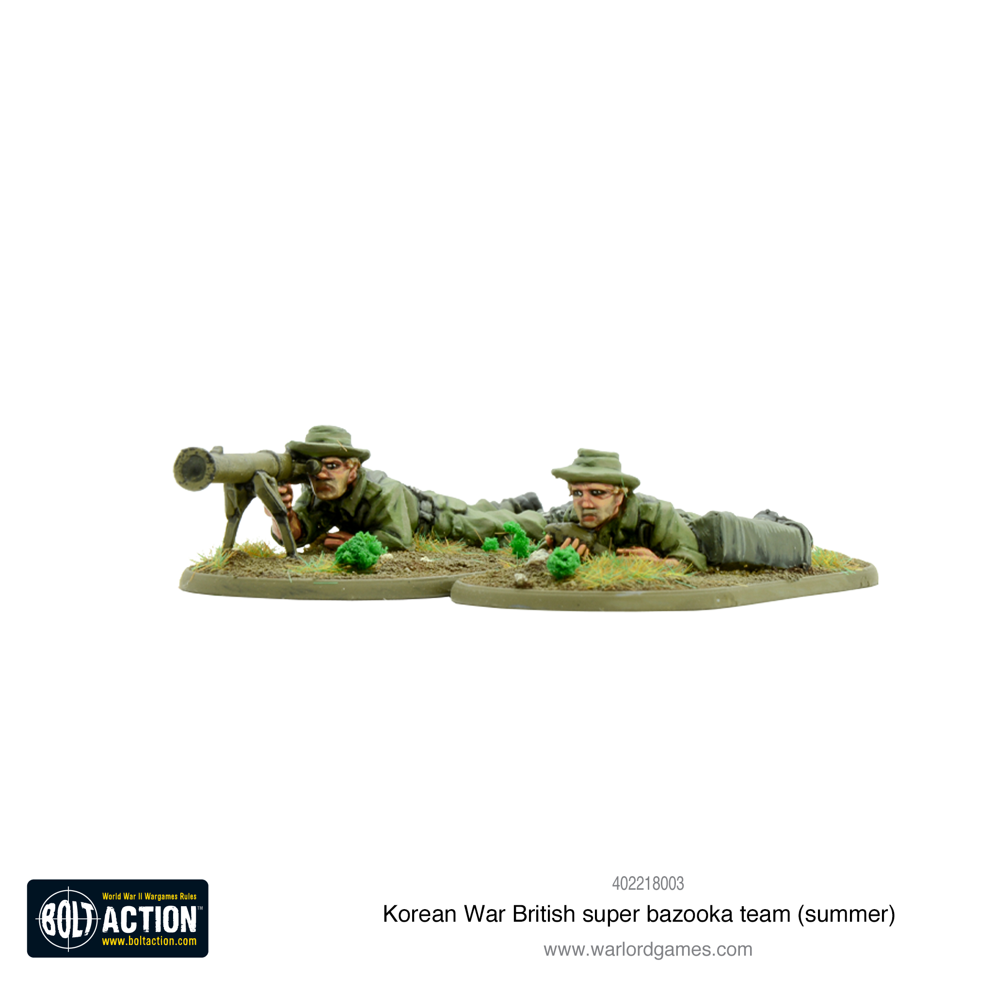 Korean War British Super Bazooka Team