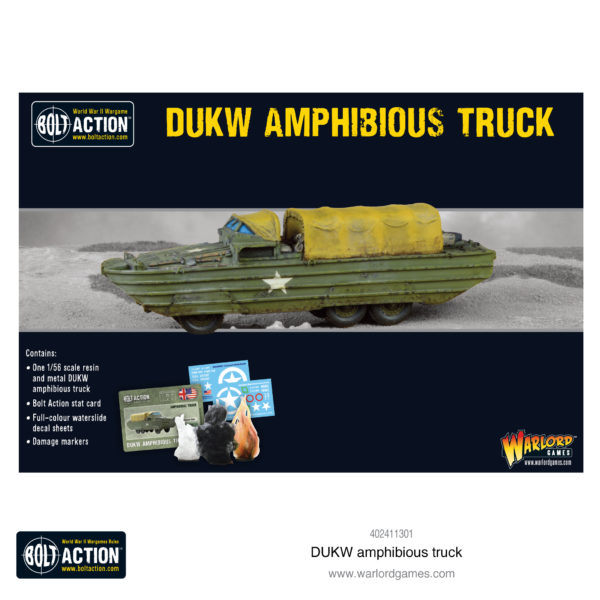 DUKW Amphibious Truck Box