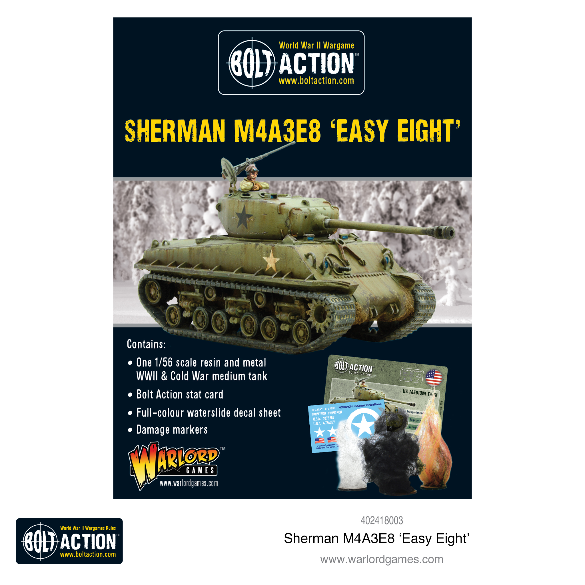 Sherman M4A3E8 Easy Eight Box
