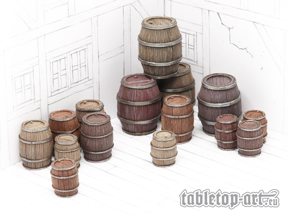 Now available – Wooden barrels sets