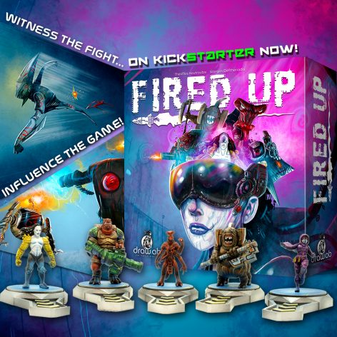 Fired Up: A cyberpunk arena game with a unique twist