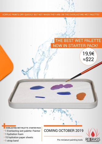 Everlasting: the Best Wet Palette for miniature painting by