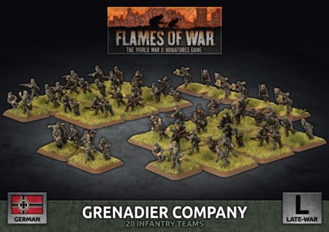 Flames Of War – D-Day German Infantry Releases