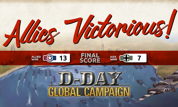 The D-Day Global Campaign Has Ended