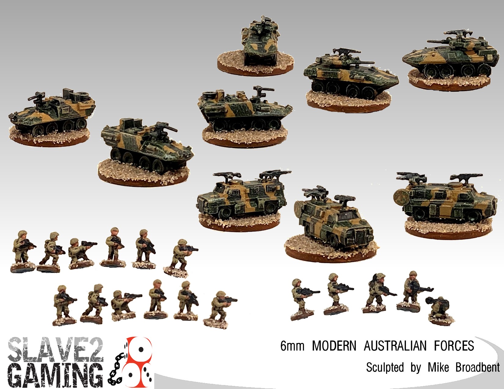 6mm Modern Australian Infantry & Vehicles